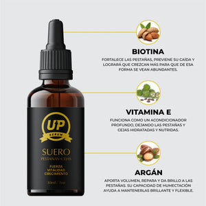 SERUM UP ALARGA TUS CEJAS Y PESTAÑAS